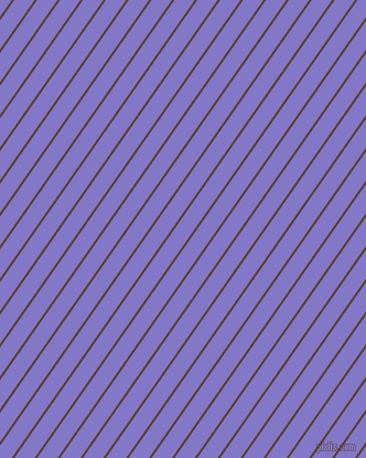 55 degree angle lines stripes, 2 pixel line width, 15 pixel line spacing, Very Dark Brown and Moody Blue angled lines and stripes seamless tileable