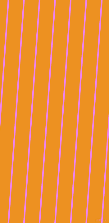 86 degree angle lines stripes, 5 pixel line width, 45 pixel line spacing, Violet and Carrot Orange angled lines and stripes seamless tileable
