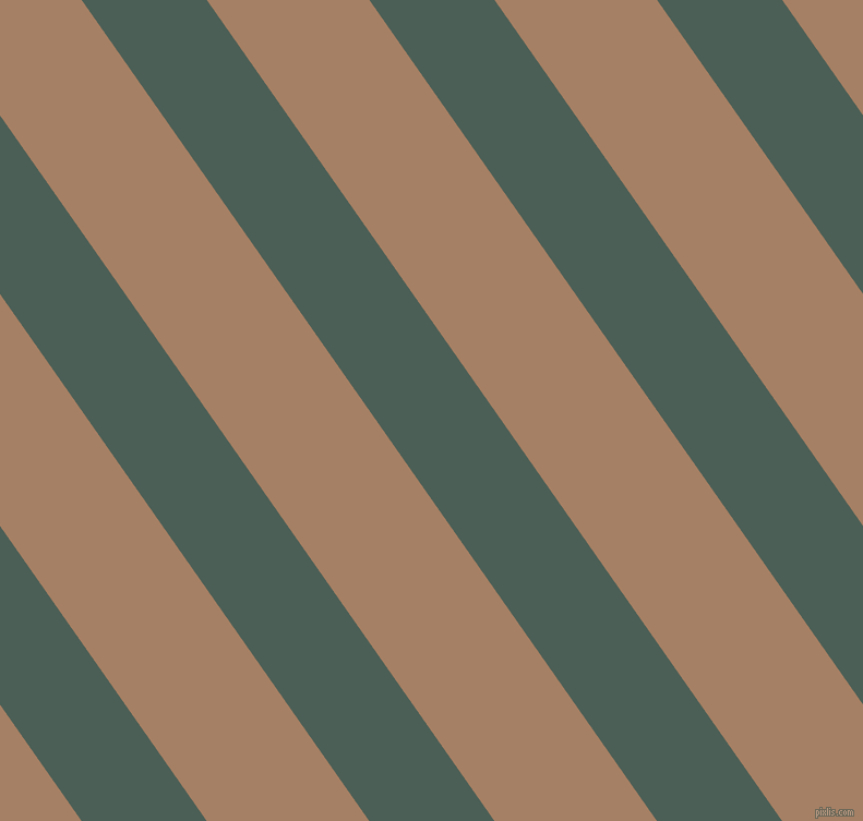 125 degree angle lines stripes, 94 pixel line width, 122 pixel line spacing, Viridian Green and Medium Wood angled lines and stripes seamless tileable