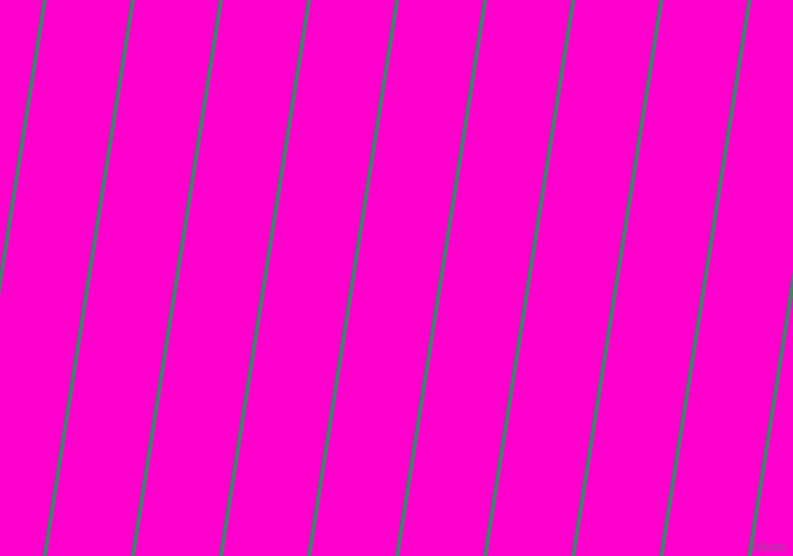 81 degree angle lines stripes, 4 pixel line width, 83 pixel line spacing, Viridian and Hot Magenta angled lines and stripes seamless tileable