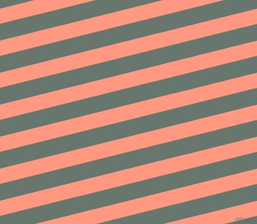 14 degree angle lines stripes, 29 pixel line width, 32 pixel line spacing, Vivid Tangerine and Sirocco angled lines and stripes seamless tileable