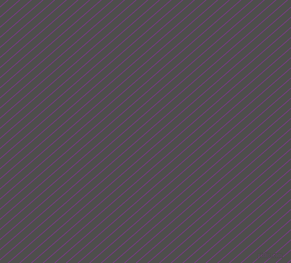 41 degree angle lines stripes, 1 pixel line width, 10 pixel line spacing, Vivid Violet and Ship Grey angled lines and stripes seamless tileable