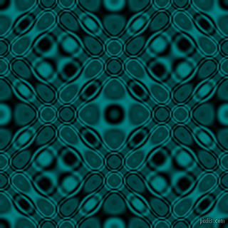 , Black and Teal cellular plasma seamless tileable