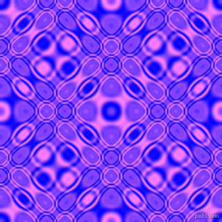 Blue and Fuchsia Pink cellular plasma seamless tileable