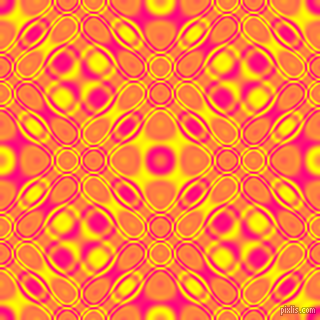 , Deep Pink and Yellow cellular plasma seamless tileable