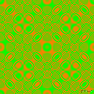 , Lime and Dark Orange cellular plasma seamless tileable
