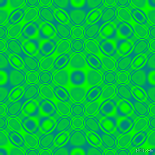 , Teal and Lime cellular plasma seamless tileable