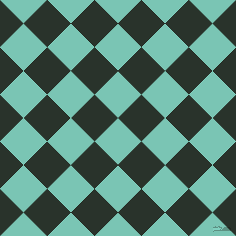 45/135 degree angle diagonal checkered chequered squares checker pattern checkers background, 67 pixel squares size, , checkers chequered checkered squares seamless tileable