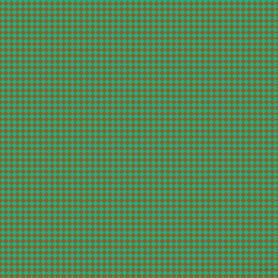 45/135 degree angle diagonal checkered chequered squares checker pattern checkers background, 8 pixel square size, Afghan Tan and Mountain Meadow checkers chequered checkered squares seamless tileable