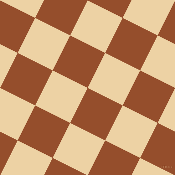 63/153 degree angle diagonal checkered chequered squares checker pattern checkers background, 125 pixel squares size, , Alert Tan and Dairy Cream checkers chequered checkered squares seamless tileable