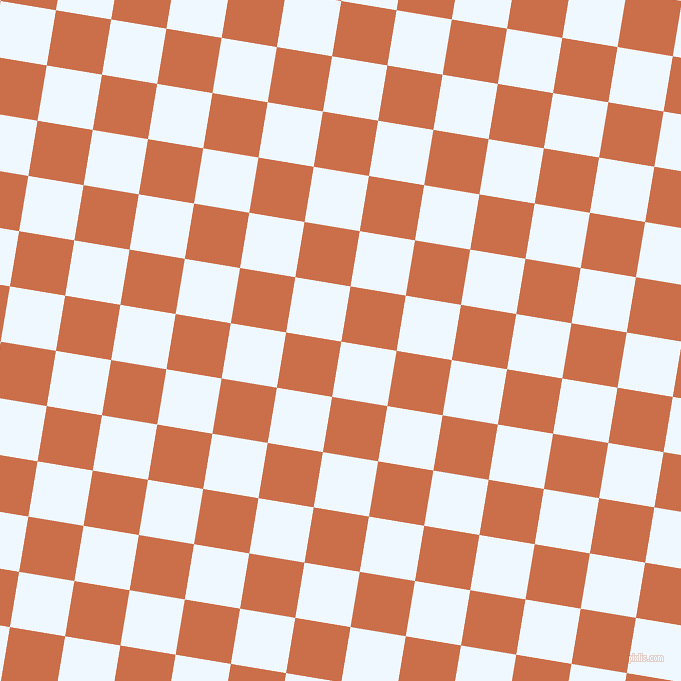 81/171 degree angle diagonal checkered chequered squares checker pattern checkers background, 56 pixel square size, Alice Blue and Red Damask checkers chequered checkered squares seamless tileable