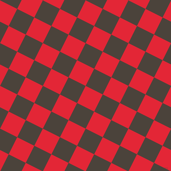 63/153 degree angle diagonal checkered chequered squares checker pattern checkers background, 67 pixel squares size, , Alizarin and Space Shuttle checkers chequered checkered squares seamless tileable