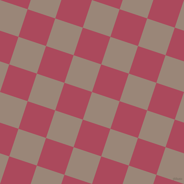 72/162 degree angle diagonal checkered chequered squares checker pattern checkers background, 113 pixel squares size, , Almond Frost and Hippie Pink checkers chequered checkered squares seamless tileable