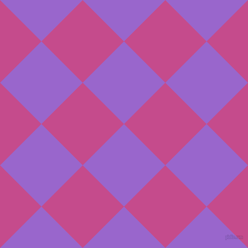 45/135 degree angle diagonal checkered chequered squares checker pattern checkers background, 118 pixel squares size, , Amethyst and Mulberry checkers chequered checkered squares seamless tileable