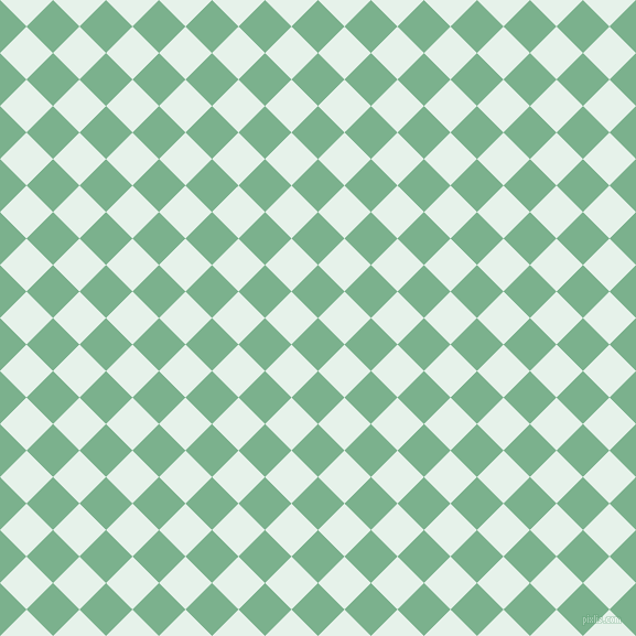 45/135 degree angle diagonal checkered chequered squares checker pattern checkers background, 34 pixel squares size, , Bay Leaf and Bubbles checkers chequered checkered squares seamless tileable
