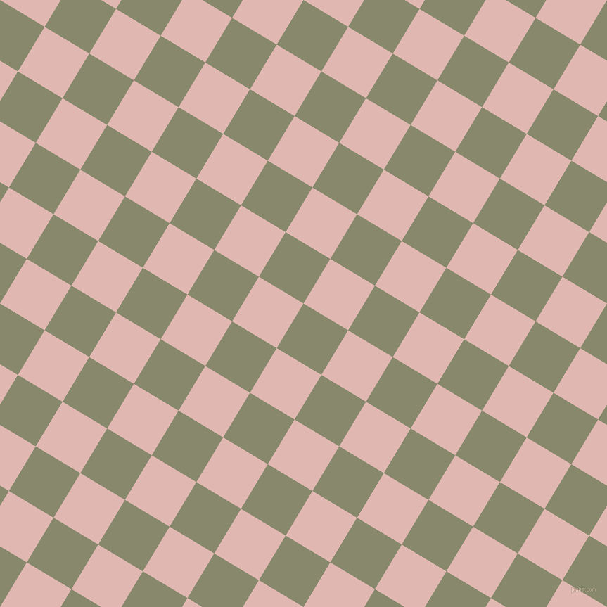 59/149 degree angle diagonal checkered chequered squares checker pattern checkers background, 74 pixel squares size, , Bitter and Cavern Pink checkers chequered checkered squares seamless tileable