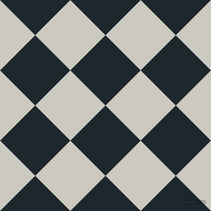 45/135 degree angle diagonal checkered chequered squares checker pattern checkers background, 98 pixel squares size, , Black Pearl and Quill Grey checkers chequered checkered squares seamless tileable