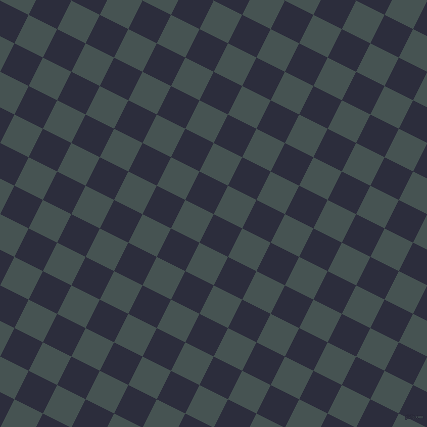 63/153 degree angle diagonal checkered chequered squares checker pattern checkers background, 63 pixel squares size, , Black Rock and Dark Slate checkers chequered checkered squares seamless tileable