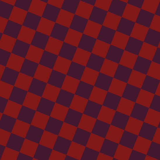 68/158 degree angle diagonal checkered chequered squares checker pattern checkers background, 51 pixel squares size, , Blackberry and Falu Red checkers chequered checkered squares seamless tileable