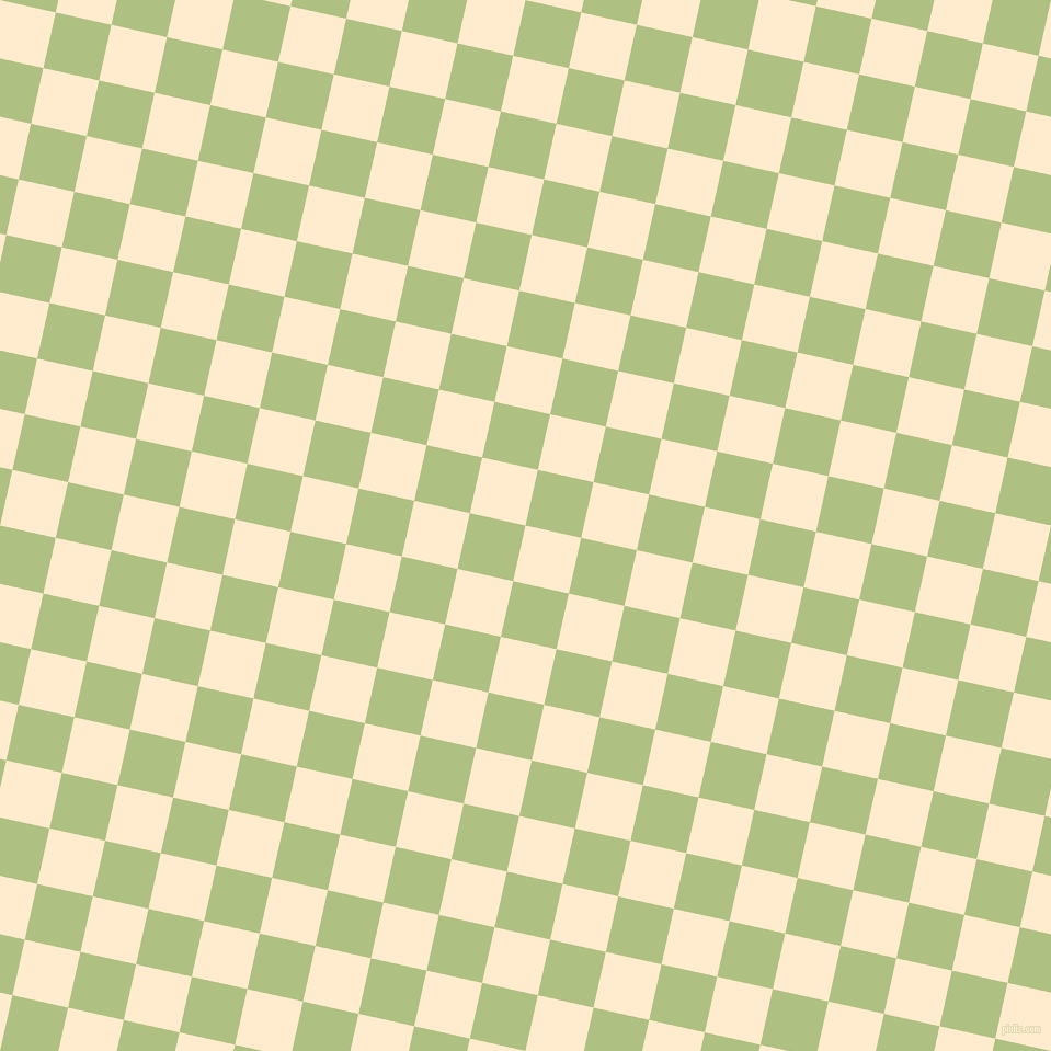77/167 degree angle diagonal checkered chequered squares checker pattern checkers background, 52 pixel squares size, , Blanched Almond and Caper checkers chequered checkered squares seamless tileable