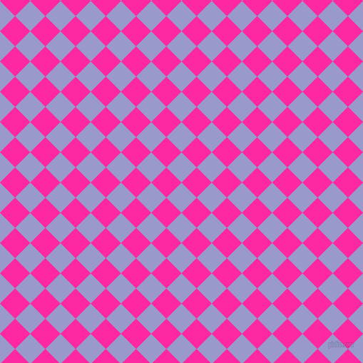 45/135 degree angle diagonal checkered chequered squares checker pattern checkers background, 30 pixel squares size, , Blue Bell and Persian Rose checkers chequered checkered squares seamless tileable