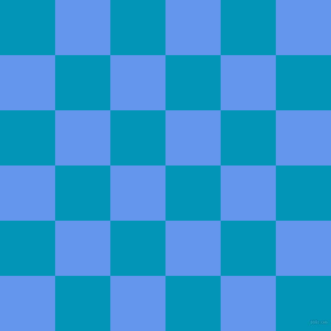 checkered chequered squares checkers background checker pattern, 112 pixel square size, , Bondi Blue and Cornflower Blue checkers chequered checkered squares seamless tileable