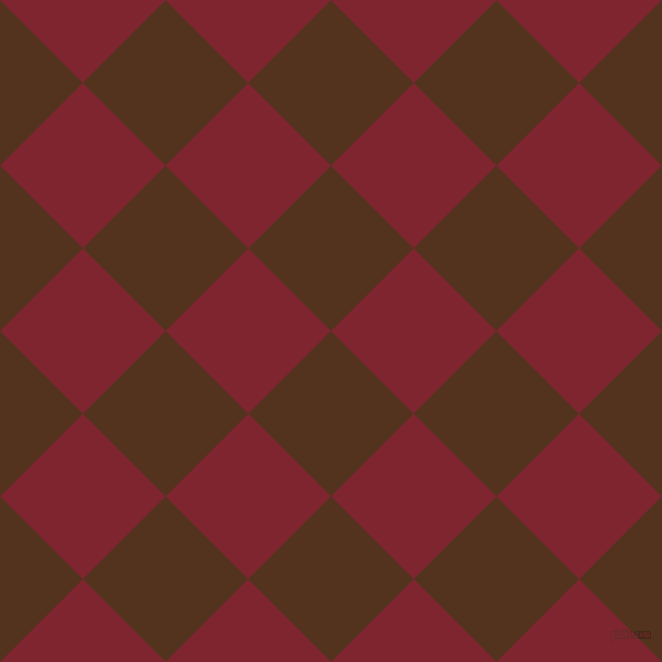 45/135 degree angle diagonal checkered chequered squares checker pattern checkers background, 106 pixel square size, , Brown Bramble and Scarlett checkers chequered checkered squares seamless tileable