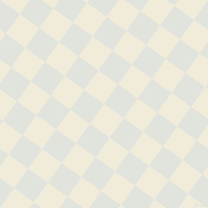 54/144 degree angle diagonal checkered chequered squares checker pattern checkers background, 94 pixel squares size, , Buttery White and Catskill White checkers chequered checkered squares seamless tileable