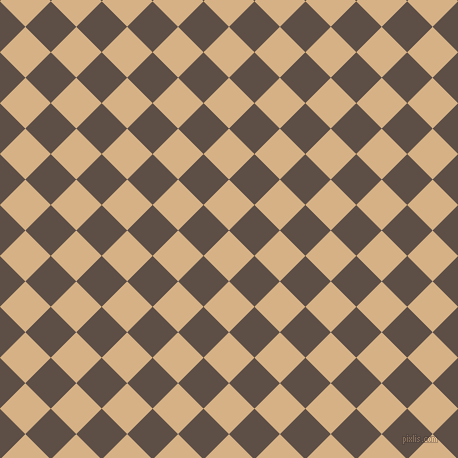 45/135 degree angle diagonal checkered chequered squares checker pattern checkers background, 36 pixel square size, , Calico and Saddle checkers chequered checkered squares seamless tileable