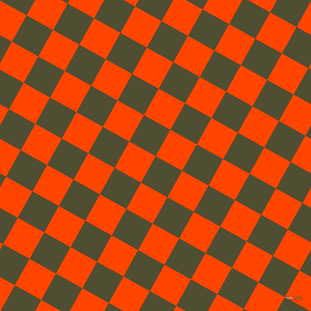 61/151 degree angle diagonal checkered chequered squares checker pattern checkers background, 61 pixel square size, , Camouflage and Orange Red checkers chequered checkered squares seamless tileable