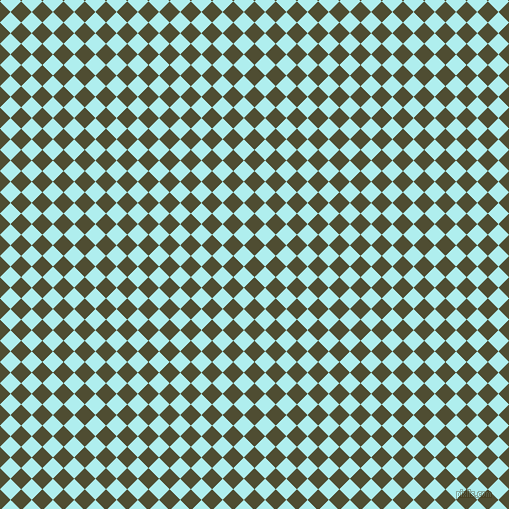 45/135 degree angle diagonal checkered chequered squares checker pattern checkers background, 15 pixel square size, , Camouflage and Pale Turquoise checkers chequered checkered squares seamless tileable