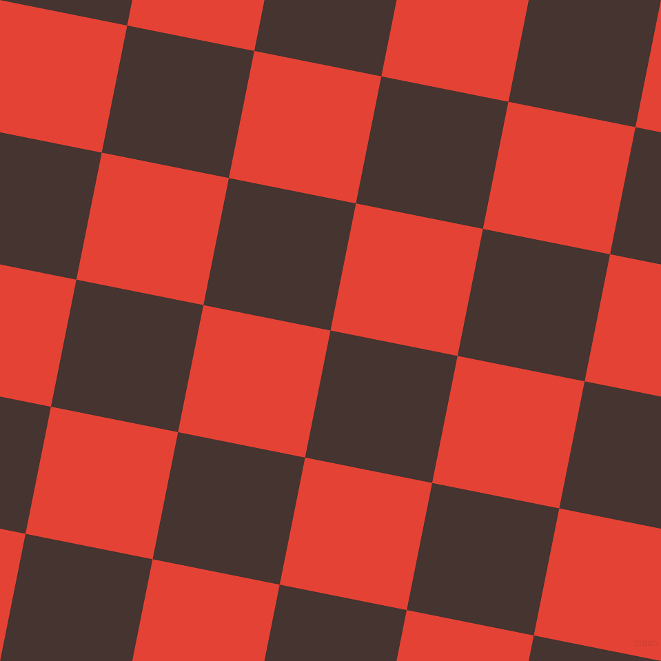 79/169 degree angle diagonal checkered chequered squares checker pattern checkers background, 188 pixel squares size, , Cedar and Cinnabar checkers chequered checkered squares seamless tileable