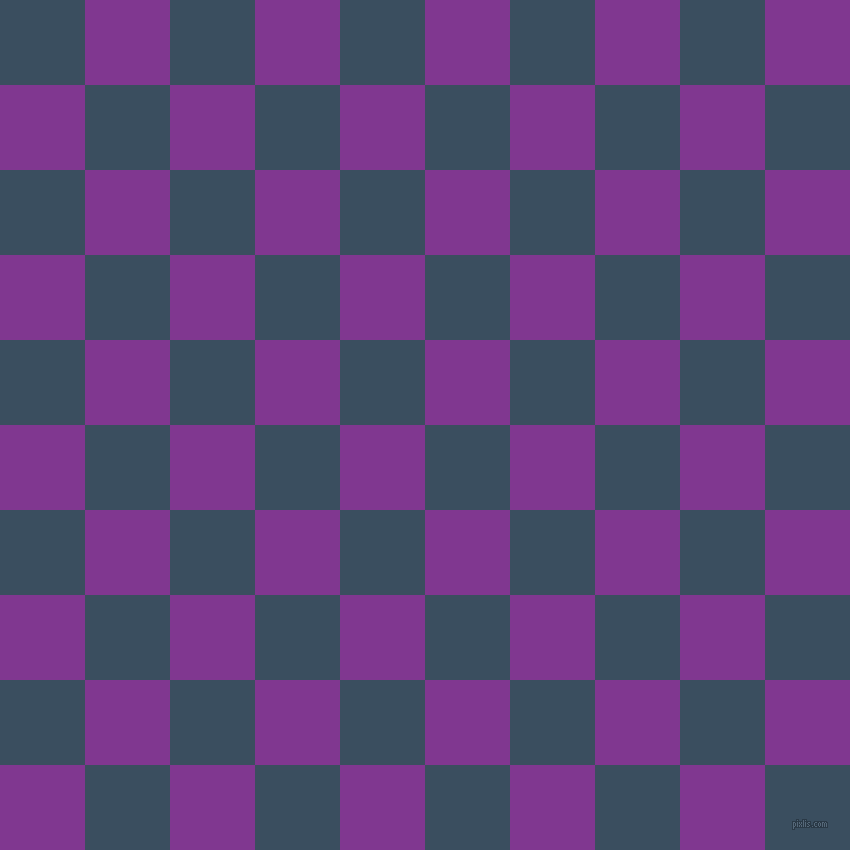 checkered chequered squares checkers background checker pattern, 85 pixel squares size, , Cello and Vivid Violet checkers chequered checkered squares seamless tileable