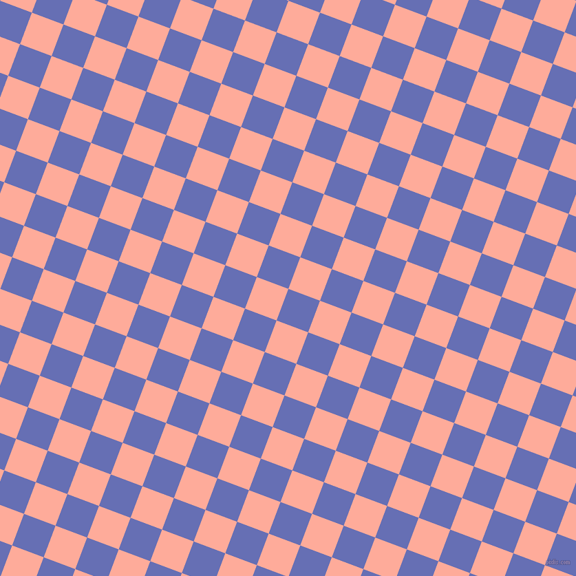 69/159 degree angle diagonal checkered chequered squares checker pattern checkers background, 49 pixel square size, , Chetwode Blue and Rose Bud checkers chequered checkered squares seamless tileable