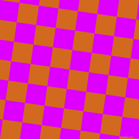 82/172 degree angle diagonal checkered chequered squares checker pattern checkers background, 69 pixel square size, , Chocolate and Psychedelic Purple checkers chequered checkered squares seamless tileable