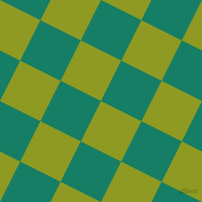 63/153 degree angle diagonal checkered chequered squares checker pattern checkers background, 91 pixel square size, , Citron and Deep Sea checkers chequered checkered squares seamless tileable