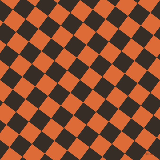 53/143 degree angle diagonal checkered chequered squares checker pattern checkers background, 68 pixel squares size, , Coffee Bean and Sorbus checkers chequered checkered squares seamless tileable