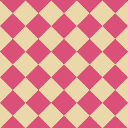 45/135 degree angle diagonal checkered chequered squares checker pattern checkers background, 58 pixel square size, , Cranberry and Sidecar checkers chequered checkered squares seamless tileable