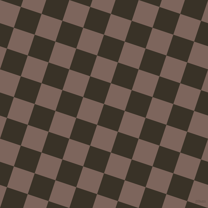 72/162 degree angle diagonal checkered chequered squares checker pattern checkers background, 76 pixel square size, , Creole and Russett checkers chequered checkered squares seamless tileable