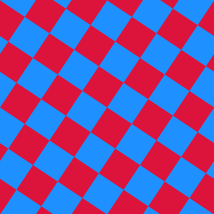 56/146 degree angle diagonal checkered chequered squares checker pattern checkers background, 96 pixel square size, , Crimson and Dodger Blue checkers chequered checkered squares seamless tileable