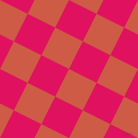 63/153 degree angle diagonal checkered chequered squares checker pattern checkers background, 99 pixel square size, , Dark Coral and Ruby checkers chequered checkered squares seamless tileable