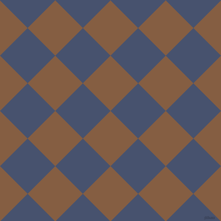 45/135 degree angle diagonal checkered chequered squares checker pattern checkers background, 134 pixel squares size, , Dark Wood and East Bay checkers chequered checkered squares seamless tileable