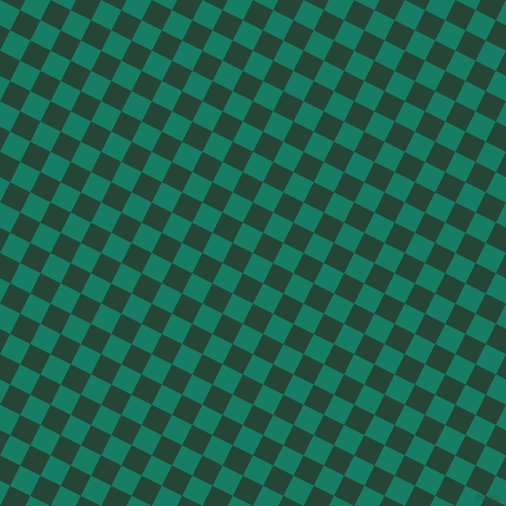63/153 degree angle diagonal checkered chequered squares checker pattern checkers background, 33 pixel square size, , Deep Sea and Bottle Green checkers chequered checkered squares seamless tileable