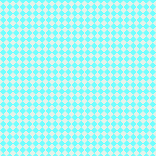 45/135 degree angle diagonal checkered chequered squares checker pattern checkers background, 15 pixel square size, , Dew and Baby Blue checkers chequered checkered squares seamless tileable