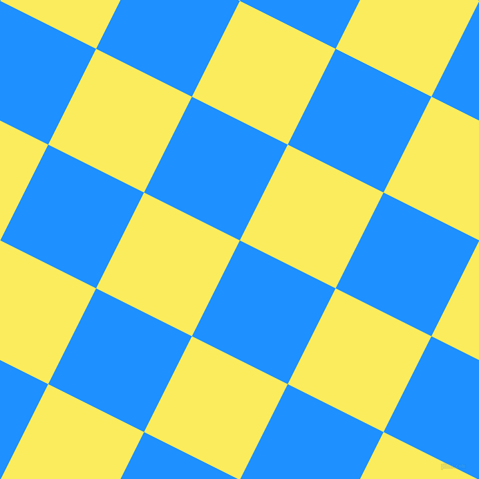63/153 degree angle diagonal checkered chequered squares checker pattern checkers background, 155 pixel square size, , Dodger Blue and Corn checkers chequered checkered squares seamless tileable