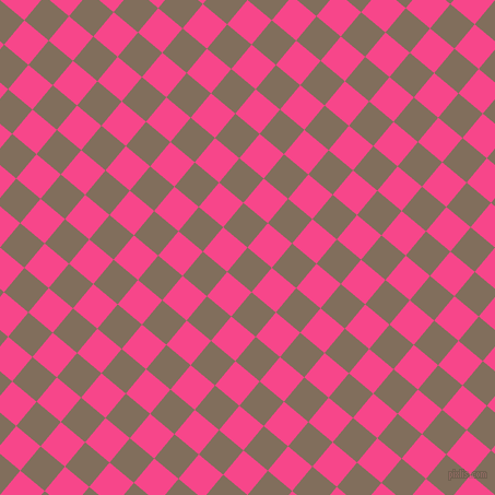50/140 degree angle diagonal checkered chequered squares checker pattern checkers background, 29 pixel squares size, , Donkey Brown and Violet Red checkers chequered checkered squares seamless tileable