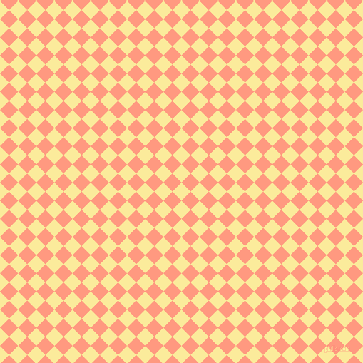 45/135 degree angle diagonal checkered chequered squares checker pattern checkers background, 18 pixel square size, , Drover and Vivid Tangerine checkers chequered checkered squares seamless tileable