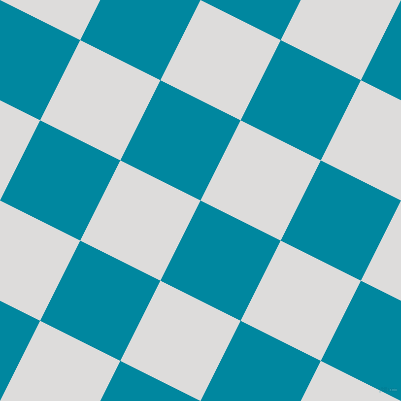 63/153 degree angle diagonal checkered chequered squares checker pattern checkers background, 182 pixel square size, , Eastern Blue and Porcelain checkers chequered checkered squares seamless tileable