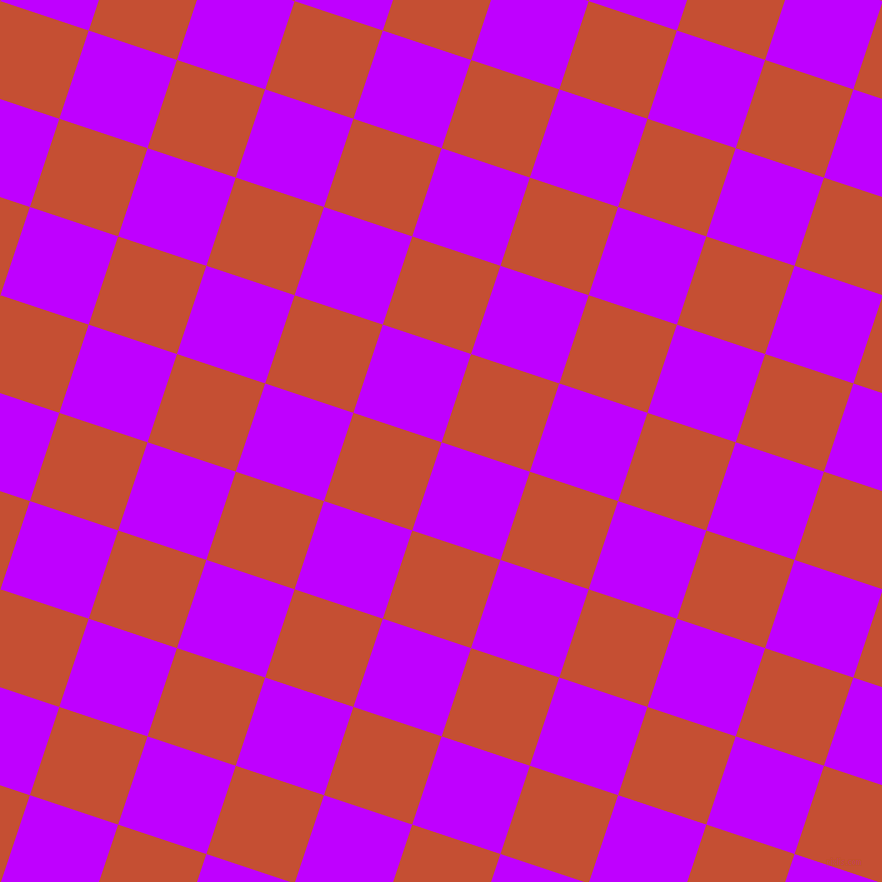 72/162 degree angle diagonal checkered chequered squares checker pattern checkers background, 93 pixel square size, , Electric Purple and Trinidad checkers chequered checkered squares seamless tileable