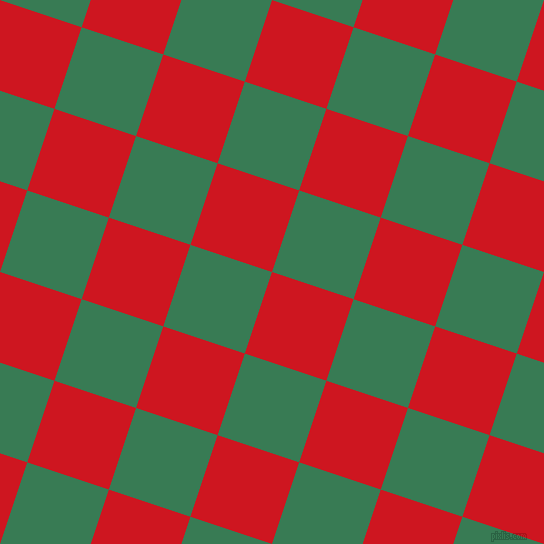 72/162 degree angle diagonal checkered chequered squares checker pattern checkers background, 86 pixel square size, , Fire Engine Red and Amazon checkers chequered checkered squares seamless tileable